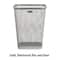 Mind Reader 2 Piece Square Metal Mesh Waste Basket Set
